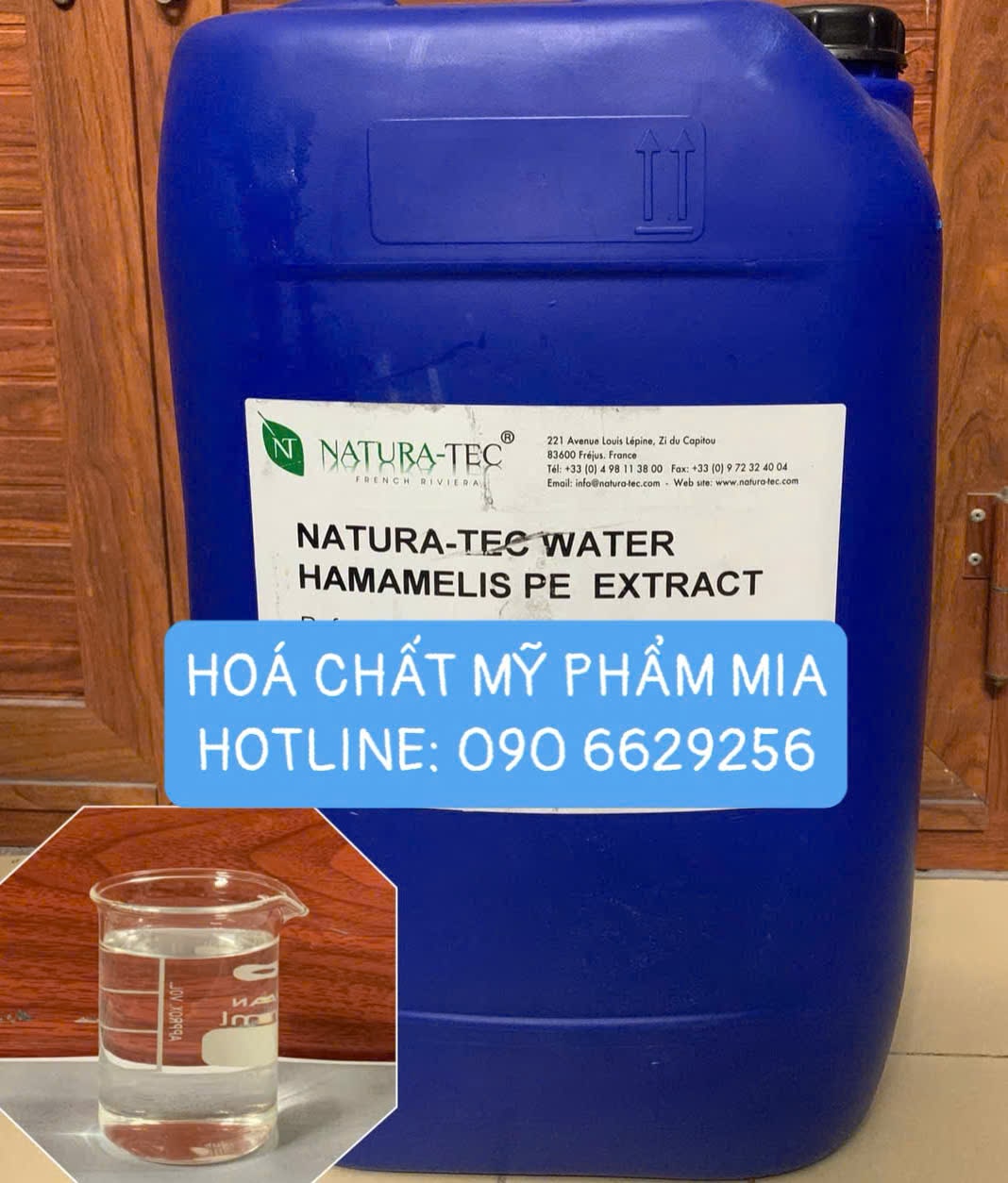 Natura-tec water hamamelis ( witch hazel) pe extract