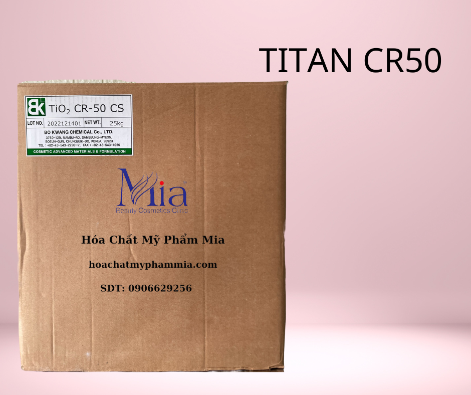 TITAN OXIT (CR50 TỐT NHẤT TRONG CÁC LOẠI TITAN OXIT)