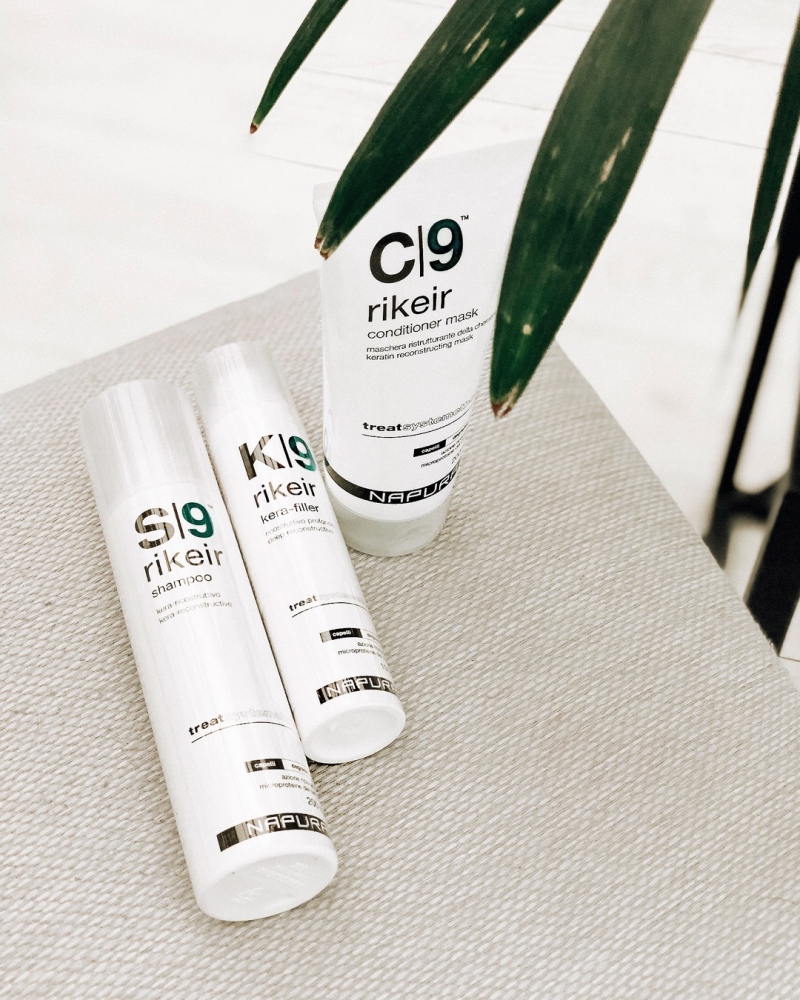 Dùng dầu gội và dầu xả cho tóc tẩy