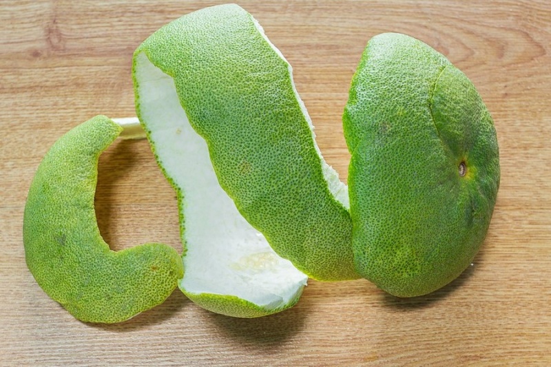 Vỏ bưởi trị rụng tóc