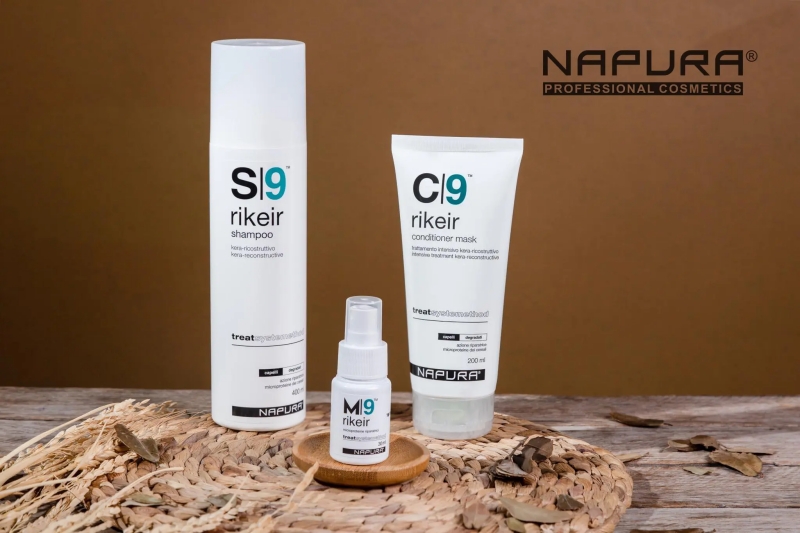Phục hồi tóc tẩy với các sản phẩm chăm sóc tóc chuyên sâu tại Napura