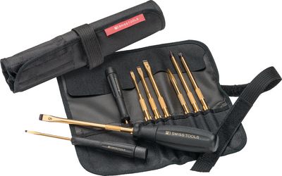 Tô vít mạ vàng PB 8218G-140Y – Bộ quà tặng cao cấp từ Swiss Tools dành cho những tay chơi chính hiệu.