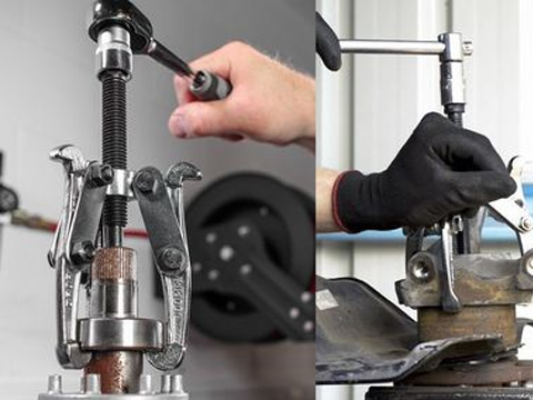 Sử dụng vam, cảo tháo vòng bi bạc đạn thế nào mới đúng cách?