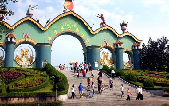 Hệ thống xử lý nước thải khu du lịch Hồ Núi Cốc