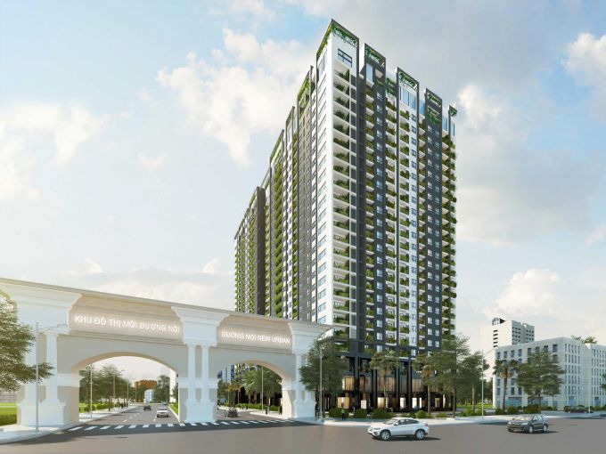 Hệ thống xử lý nước thải tòa nhà HH01 - KĐT Dương Nội