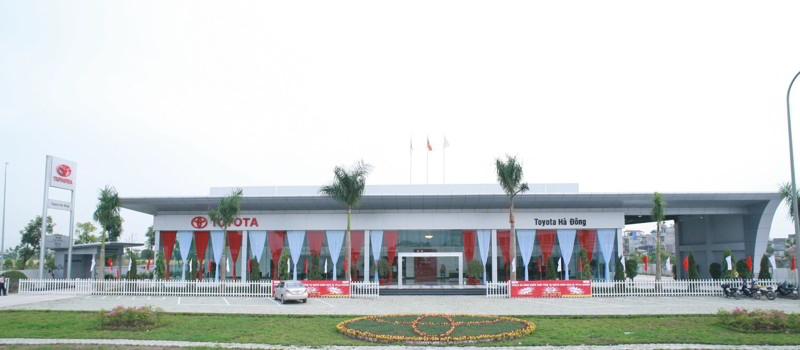 Hệ thống xử lý nước thải Toyota Hà Đông