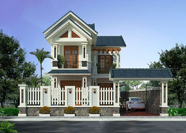 nhà 2 tầng giá rẻ