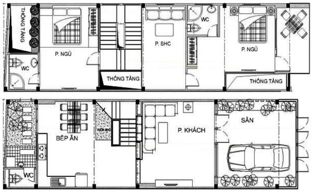 xây nhà 2 tầng giá rẻ