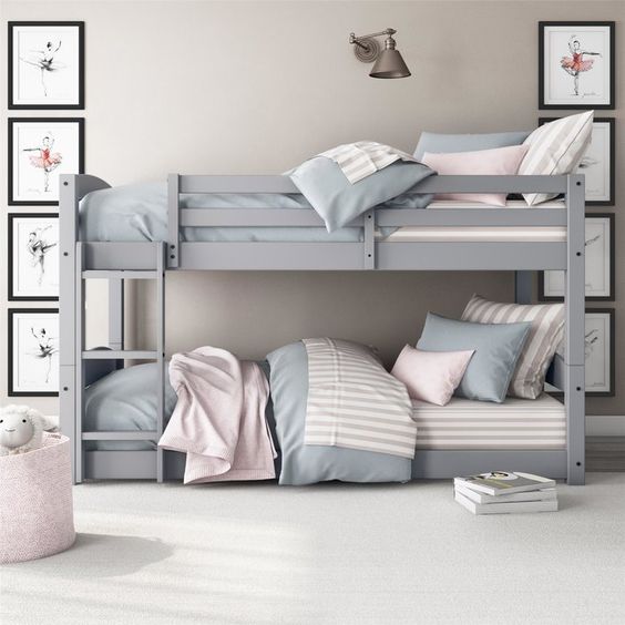 thiết kế giường tầng cho phòng ngủ nhỏ