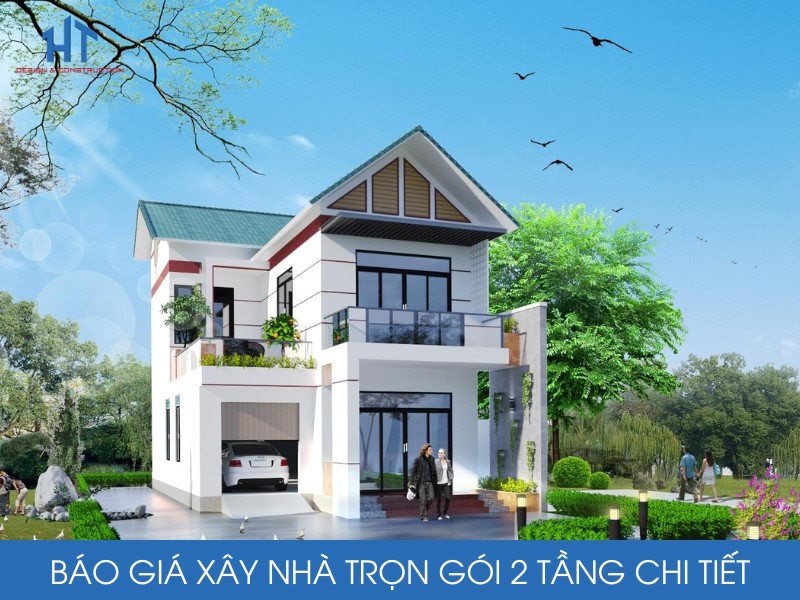 Xây Nhà Trọn Gói 2 Tầng – Cam Kết Chất Lượng, Đúng Tiến Độ