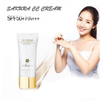 SAKURA CC Cream - SPF 50+ PA +++