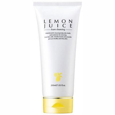 Sữa rửa mặt chanh dạng bọt - Lemon Juice Deep Cleansing
