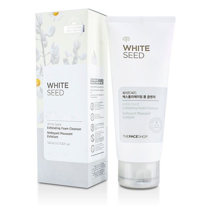 Sữa rửa mặt trắng sáng da WHITE SEED EXFOLIATING FOAM CLEANSER