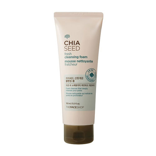 Sữa rửa mặt dành cho da dầu CHIA SEED FRESH CLEANSING FOAM