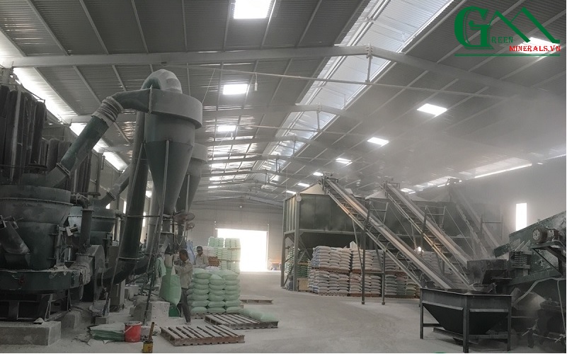 Một số hình ảnh sản xuất - Khoáng sản xanh