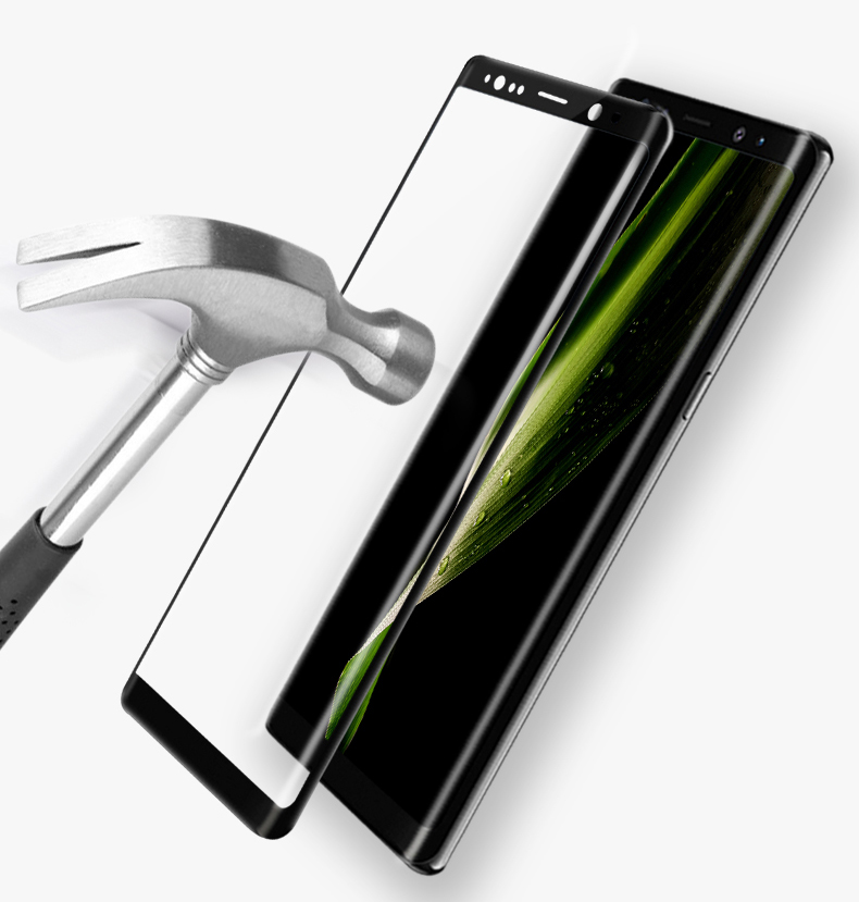 Kính cường lực Samsung Galaxy Note 8 full màn hình phủ màu