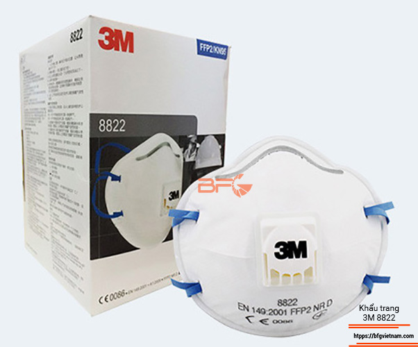 khẩu trang phòng độc 3M 8822