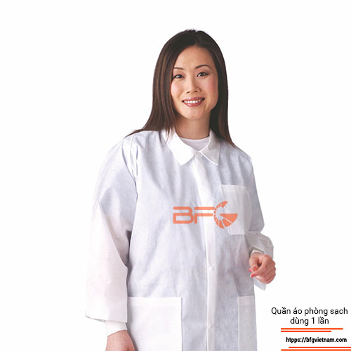 quần áo phòng sạch vải không dá»t