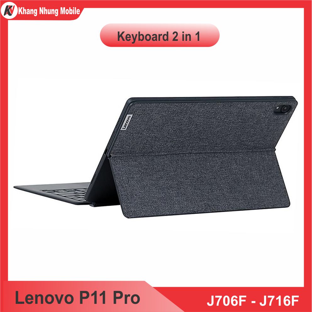 Bút cảm ứng Stylus Pen, keyboard 2 in 1 cho Lenovo Xiaoxin Pad P11, P11 pro (J606F, 607F, 706F, J716F) - Hàng chính hãng