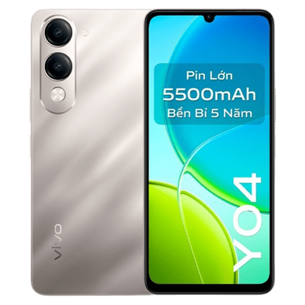 Điện thoại Vivo Y04 - 4/128GB - Hàng Chính Hãng