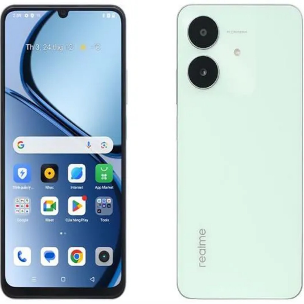Điện thoại realme Note 60x - 4GB/64GB - Hàng Chính hãng