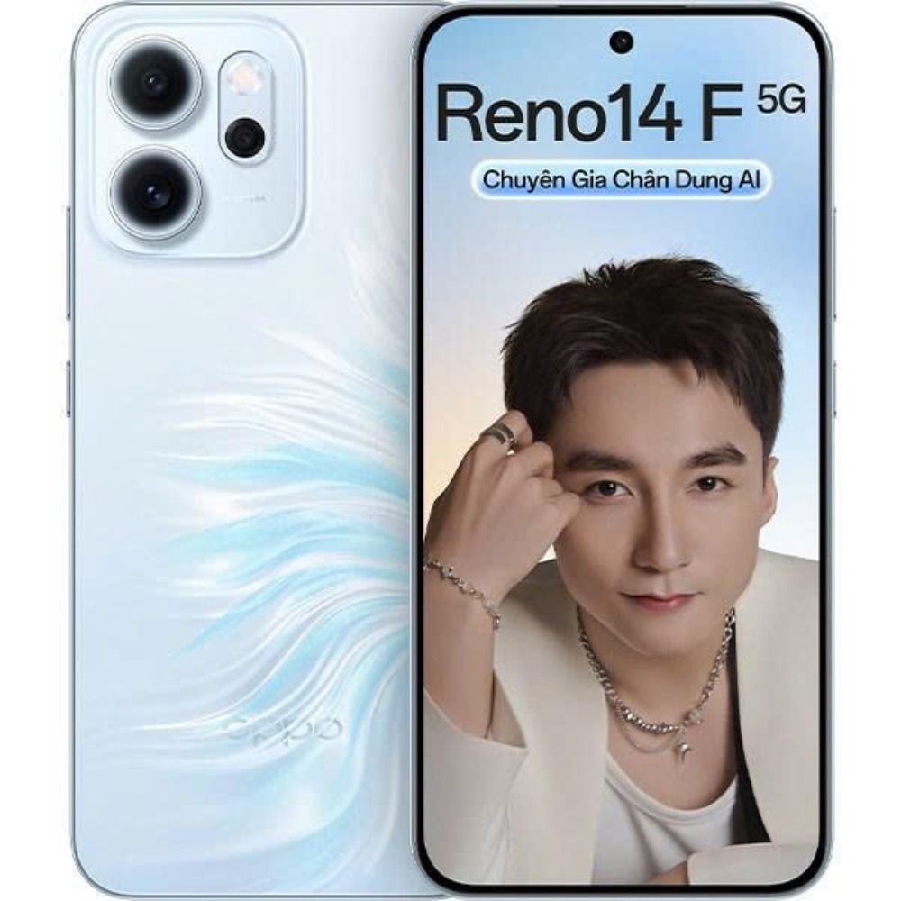 Điện thoại Oppo Reno 14F 5G  - 8/256G - Hàng Chính Hãng
