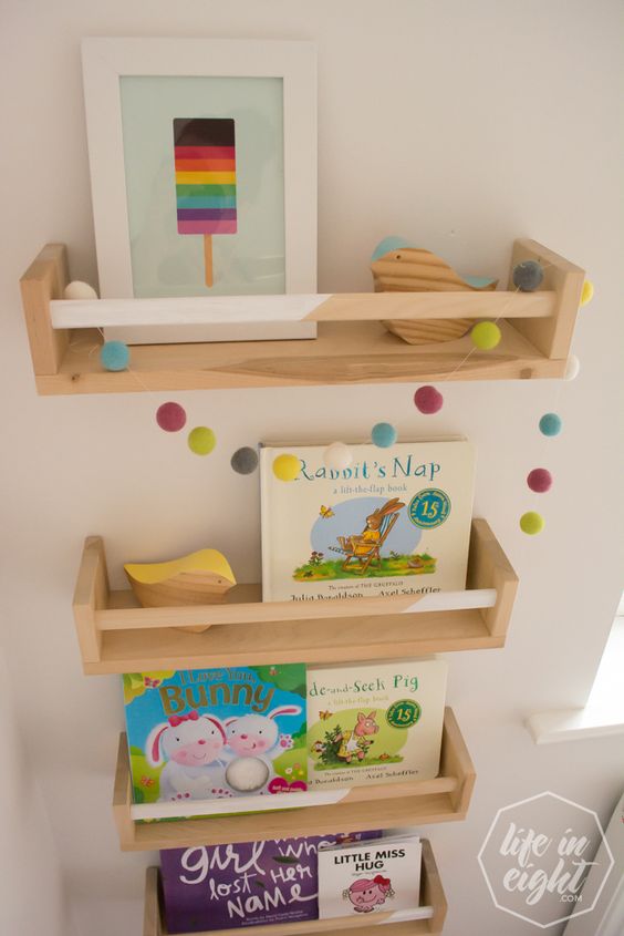 KỆ GỖ TREO TƯỜNG CHỮ U