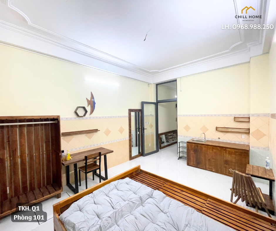 101-Q1TKH CHO THUÊ NHÀ TRỌ CAO CẤP – FULL NỘI THẤT