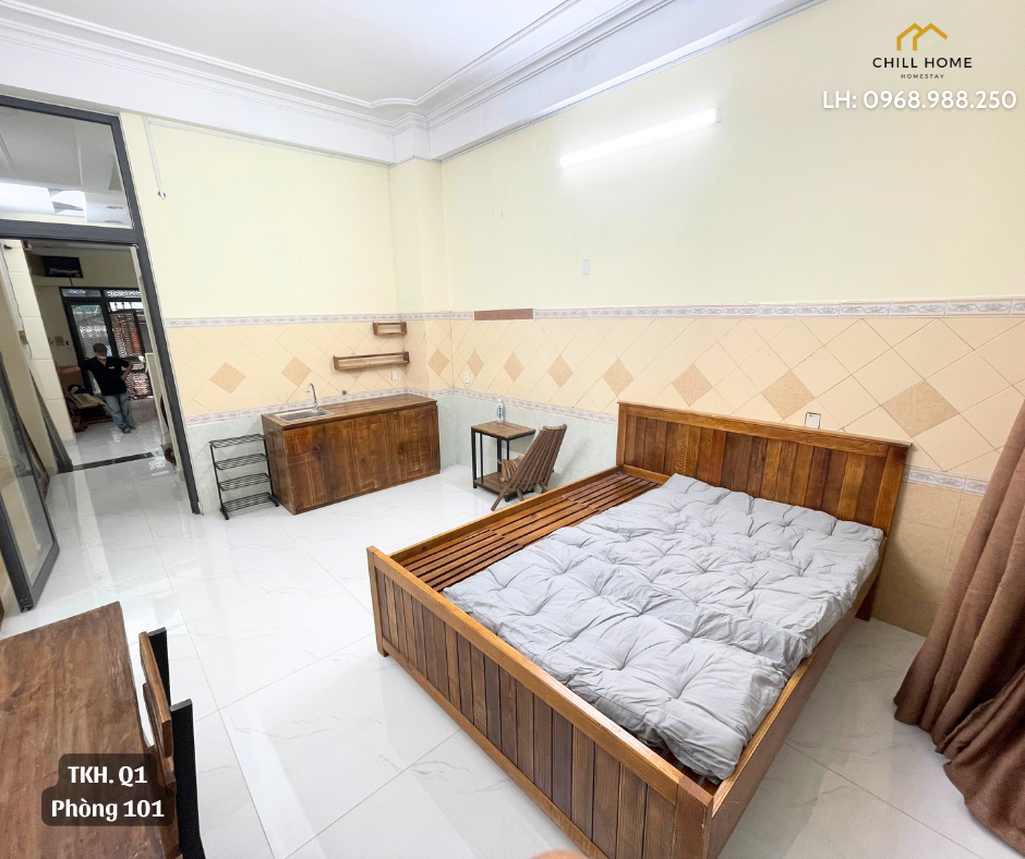 101-Q1TKH CHO THUÊ NHÀ TRỌ CAO CẤP – FULL NỘI THẤT