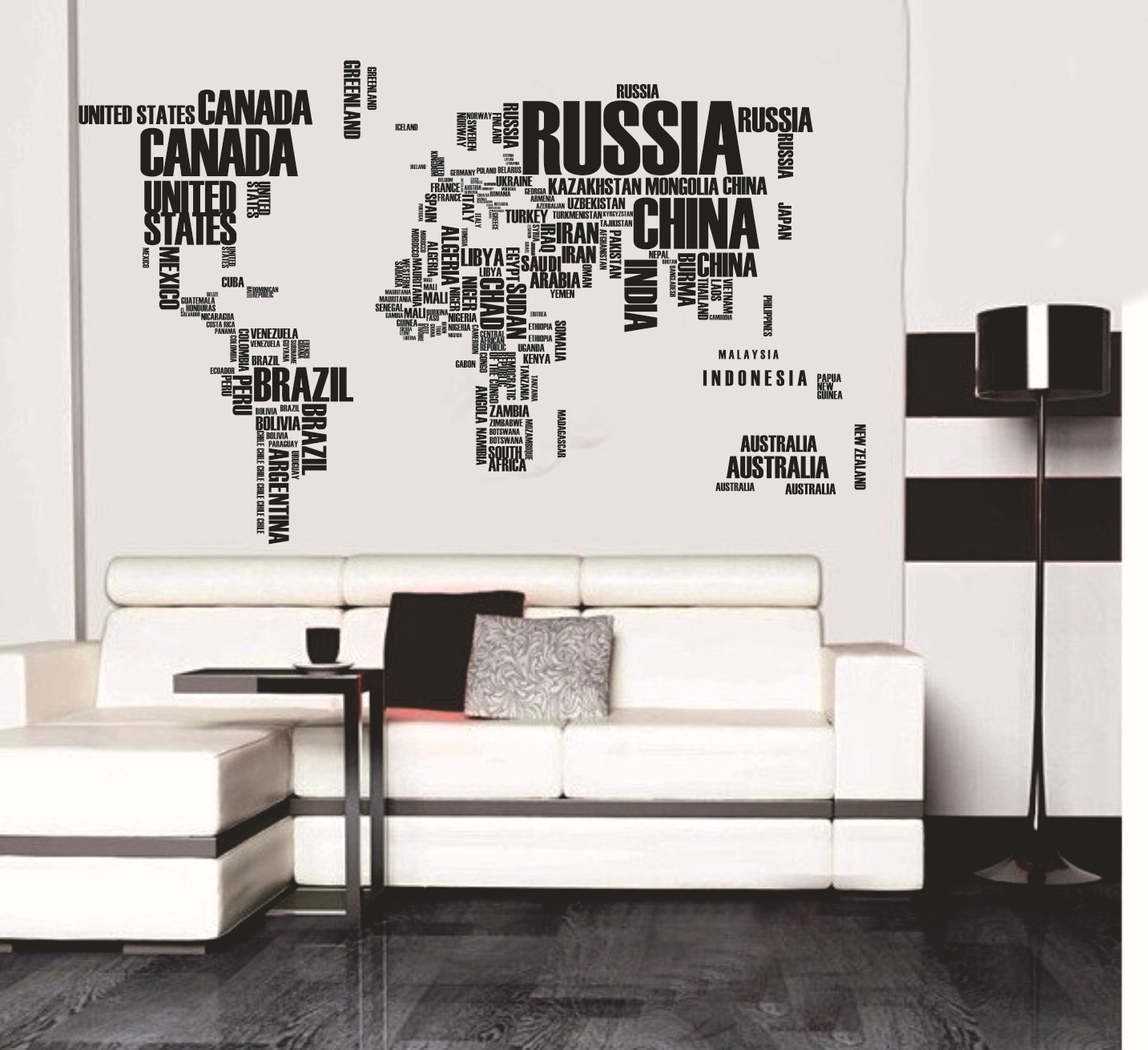 Giấy Dán Gạch Bông - THE WORLD