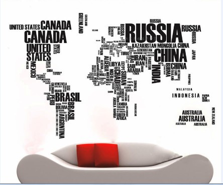 Giấy Dán Gạch Bông - THE WORLD