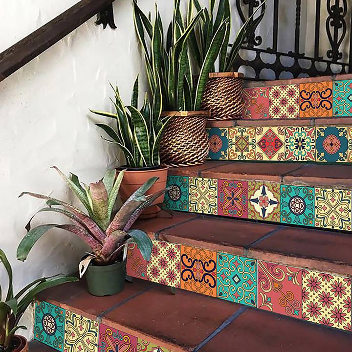 Giấy Dán Gạch Bông - MS 14