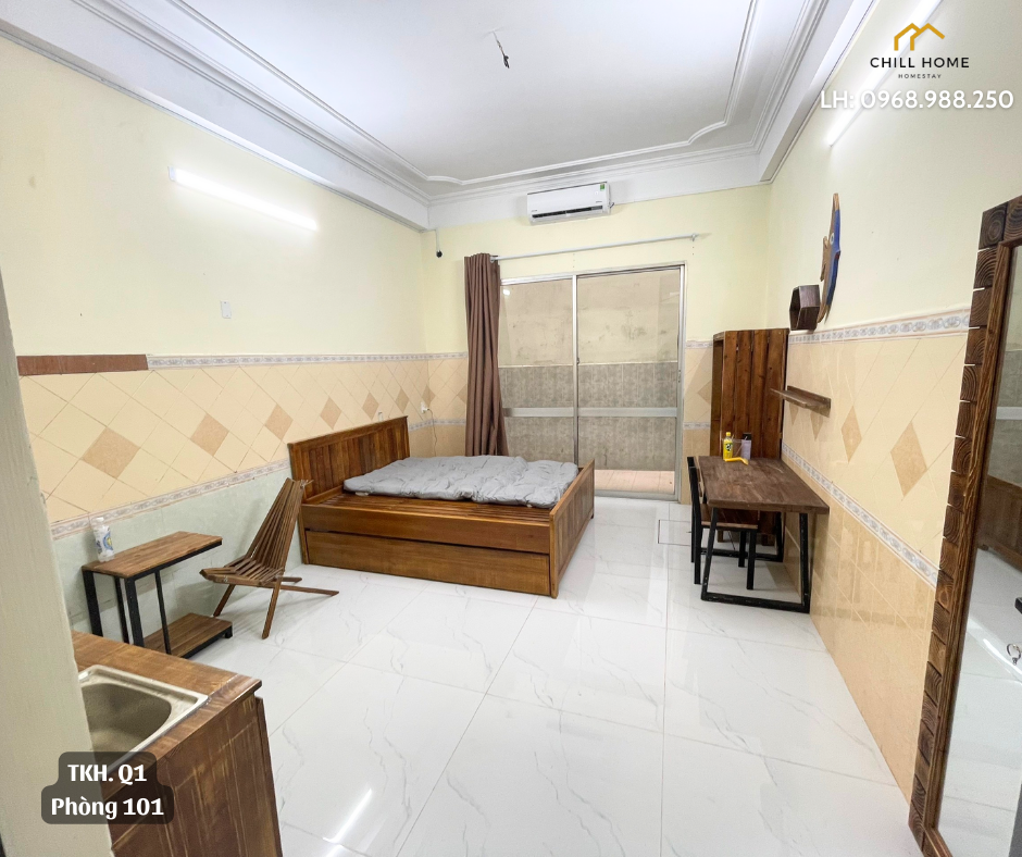 101-Q1TKH CHO THUÊ NHÀ TRỌ CAO CẤP – FULL NỘI THẤT