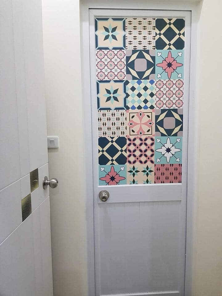 Giấy dán gạch bông - MS14