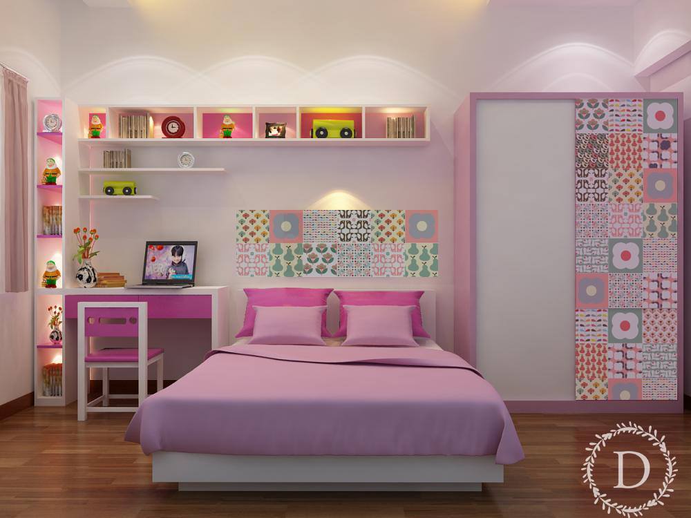 Giấy Dán Tường Gạch Bông