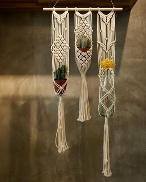 Treo cây Macrame