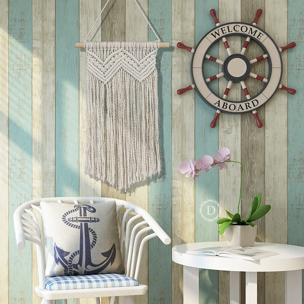 Trang Trí Tường với Macrame