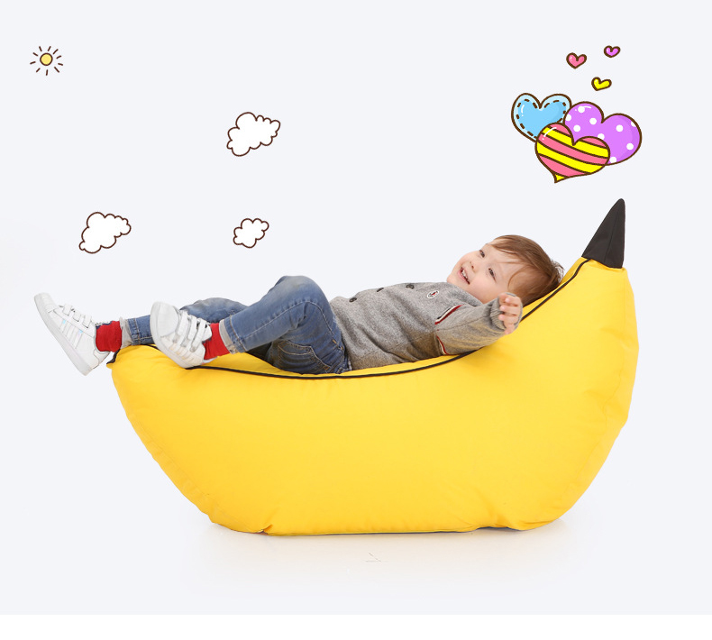 Vỏ Ghế Hạt Xốp Quả Chuối