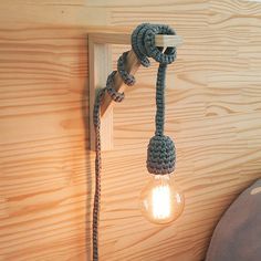 Đèn trang trí Macrame