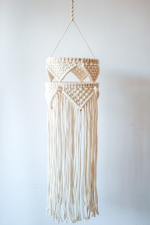 Đèn trang trí Macrame
