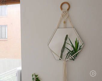 Gương Macrame