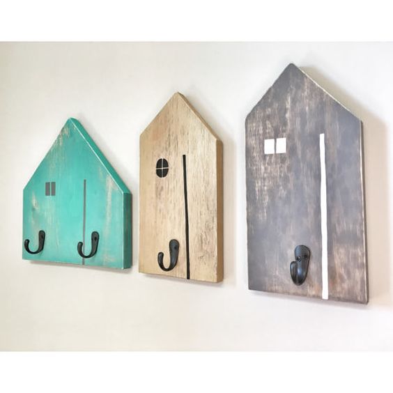 Móc treo quần áo hình ngôi nhà
