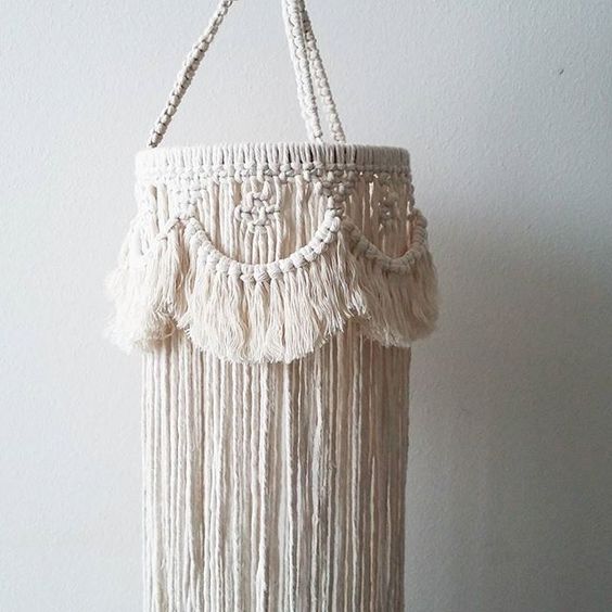 Đèn trang trí Macrame