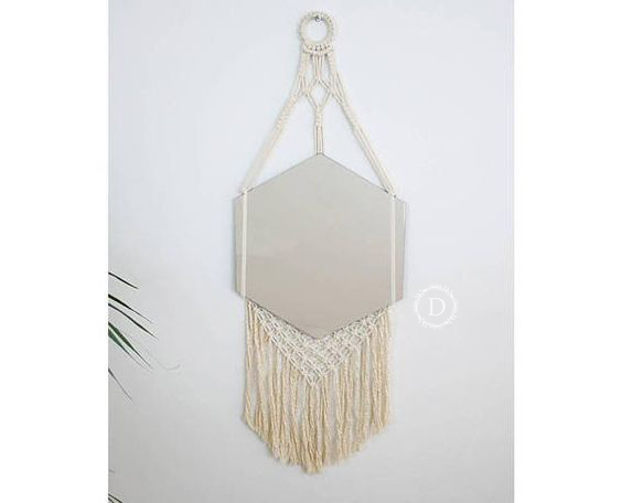 Gương Macrame