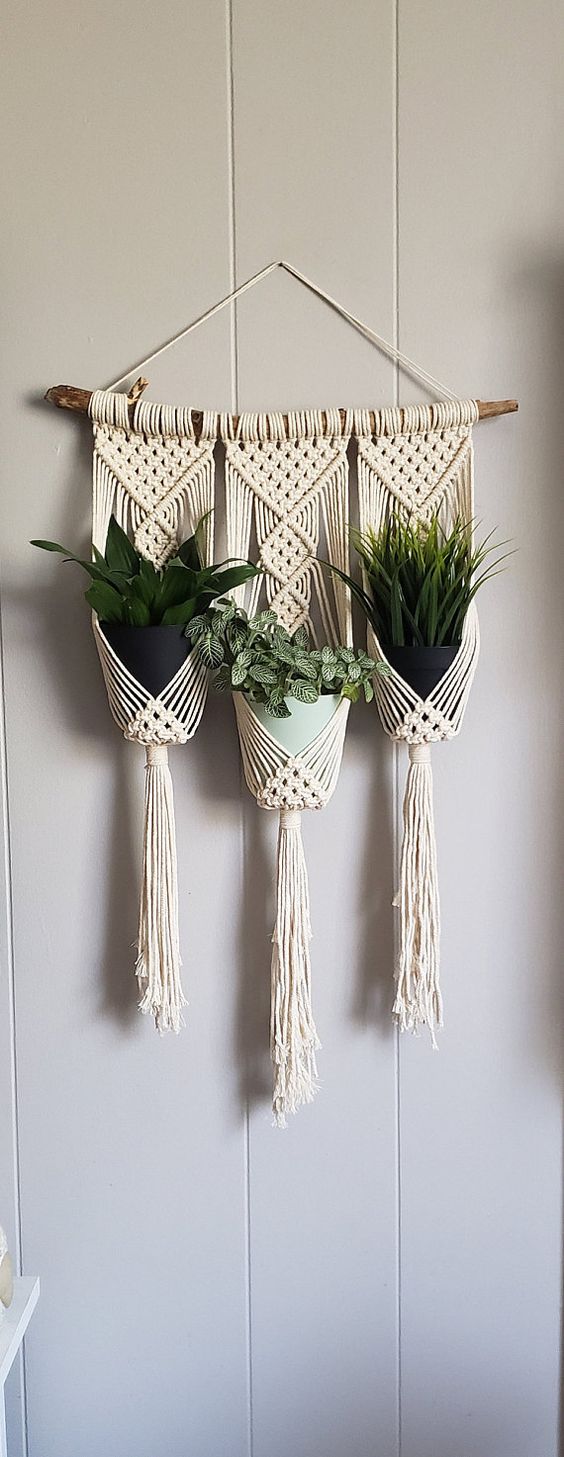 Treo cây Macrame