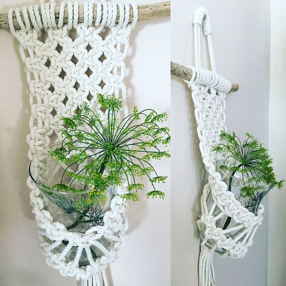 Treo cây Macrame