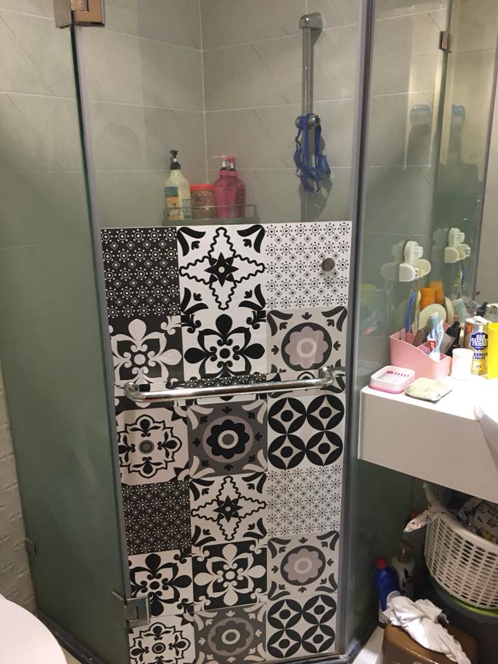 Giấy Dán Gạch Bông - MS 03