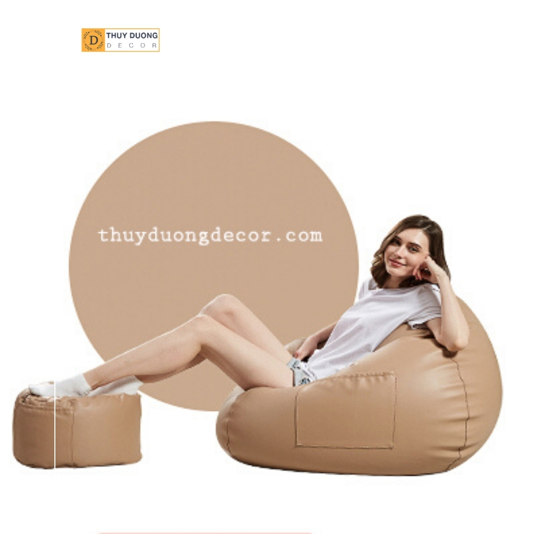 Vỏ Ghế lê Hạt xốp - Vải da