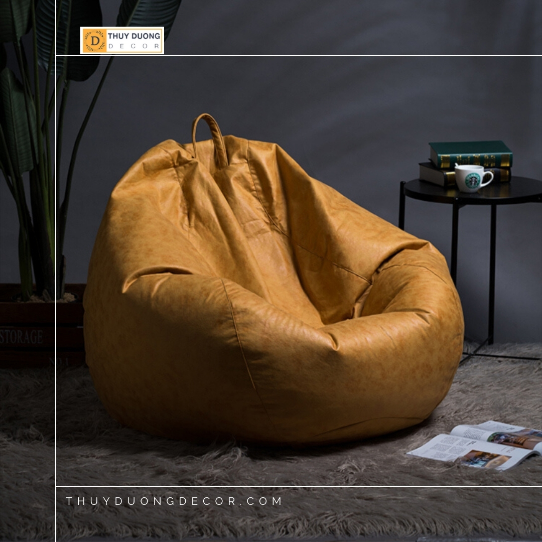 Vỏ Ghế lê Hạt xốp - Vải da