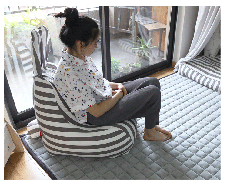 VỎ GHẾ CHÚ THỎ